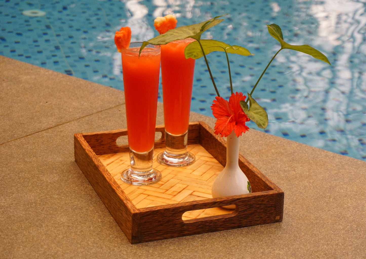 Palm Serving Tray