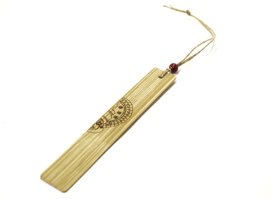 Kathakali Bamboo Bookmark