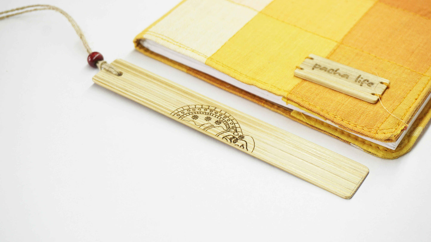 Kathakali Bamboo Bookmark