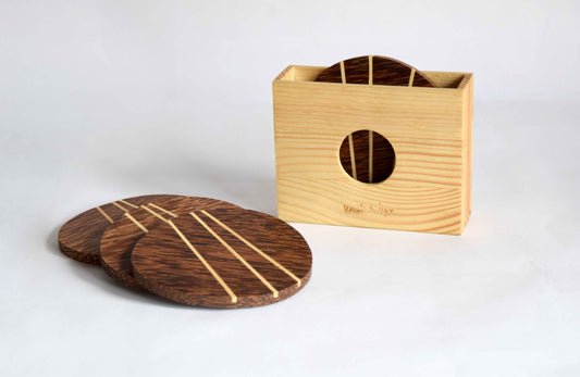Palm Bamboo Coasters