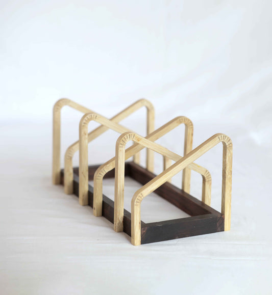 Ruskin Bamboo Book Shelf