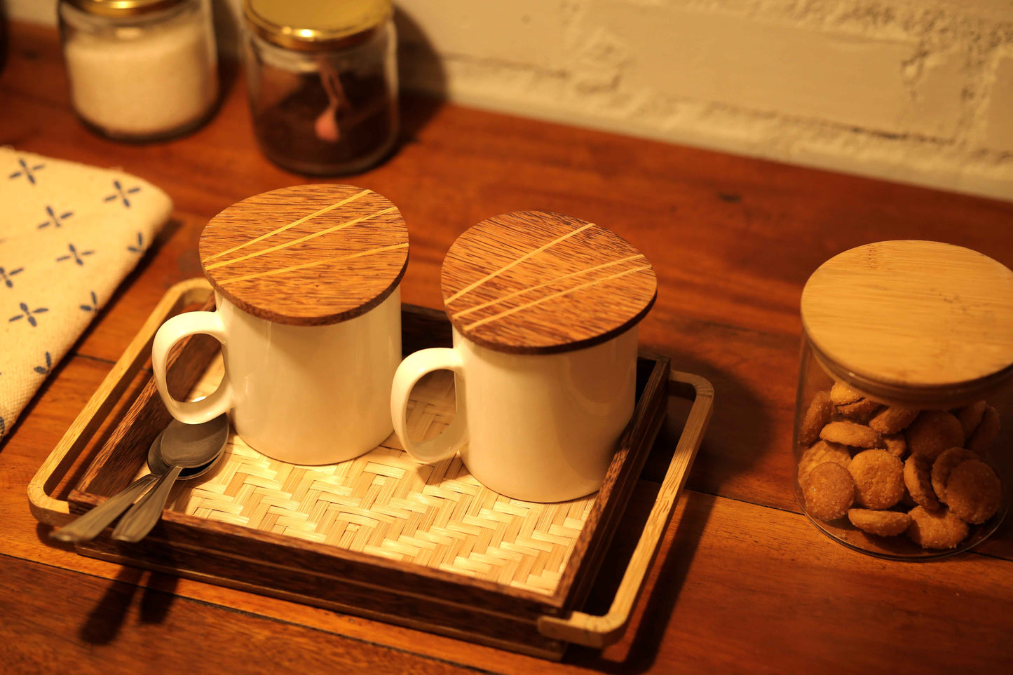 Palm Bamboo Coasters