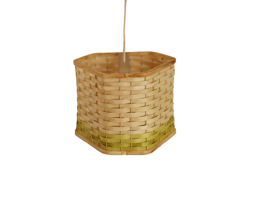 Hexa Bamboo Pendant Light
