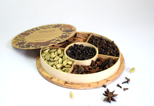 Bamboo Spice Box from Wayanad
