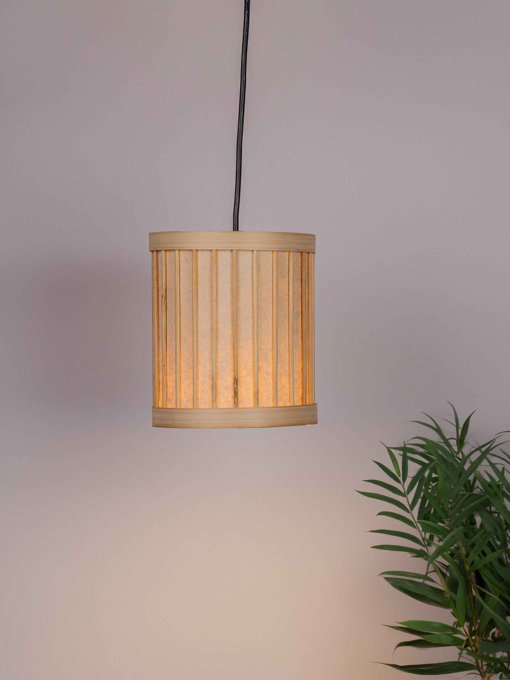 Mist Bamboo pendant light
