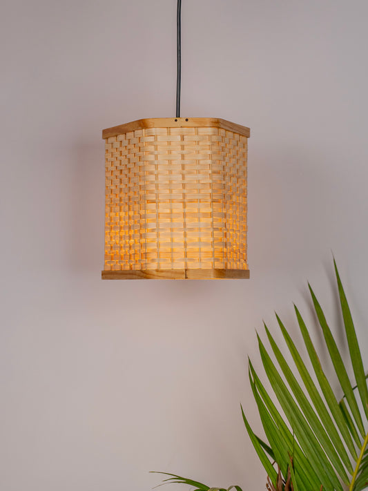 Le's Turn Bamboo Pendant Light