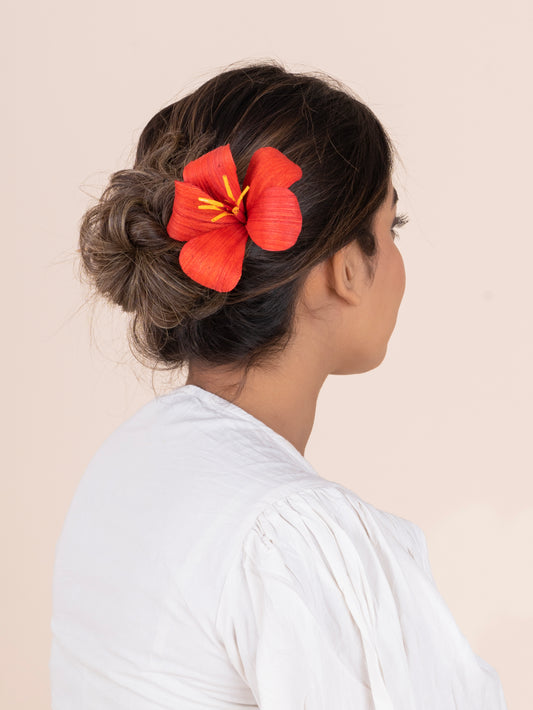 Hibiscus bun stick