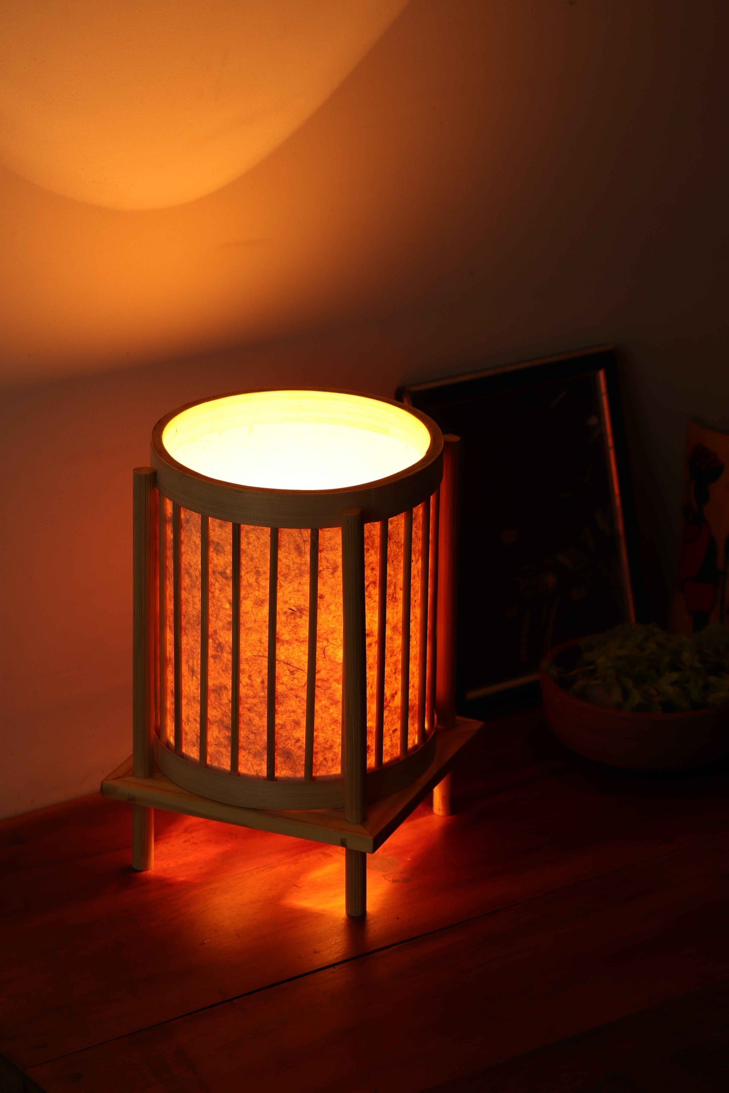 Mist Bamboo Table Lamp