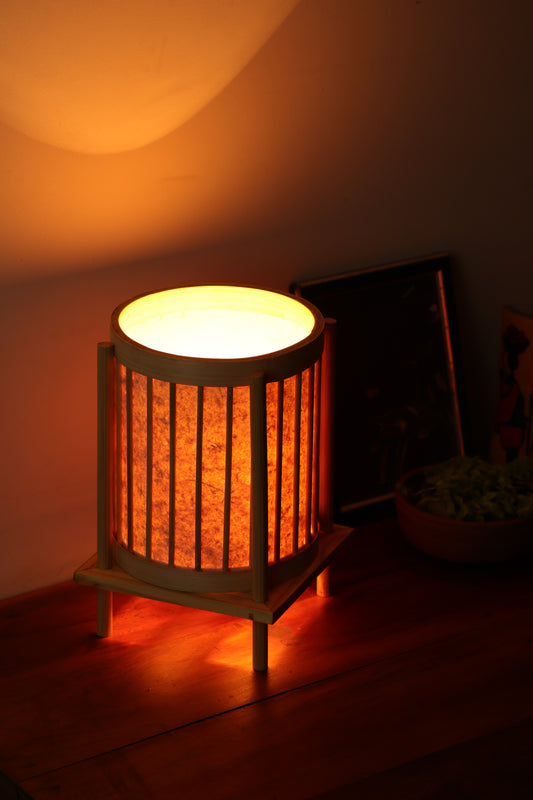 Mist Bamboo Table Lamp