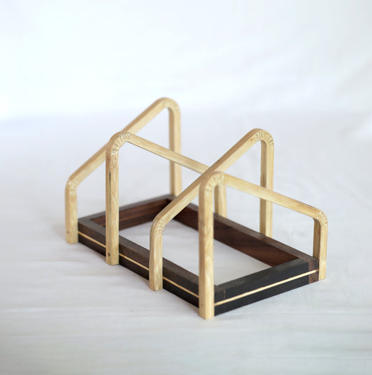 Ruskin Bamboo Book Shelf