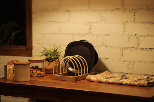 Willow Bamboo Plate rack