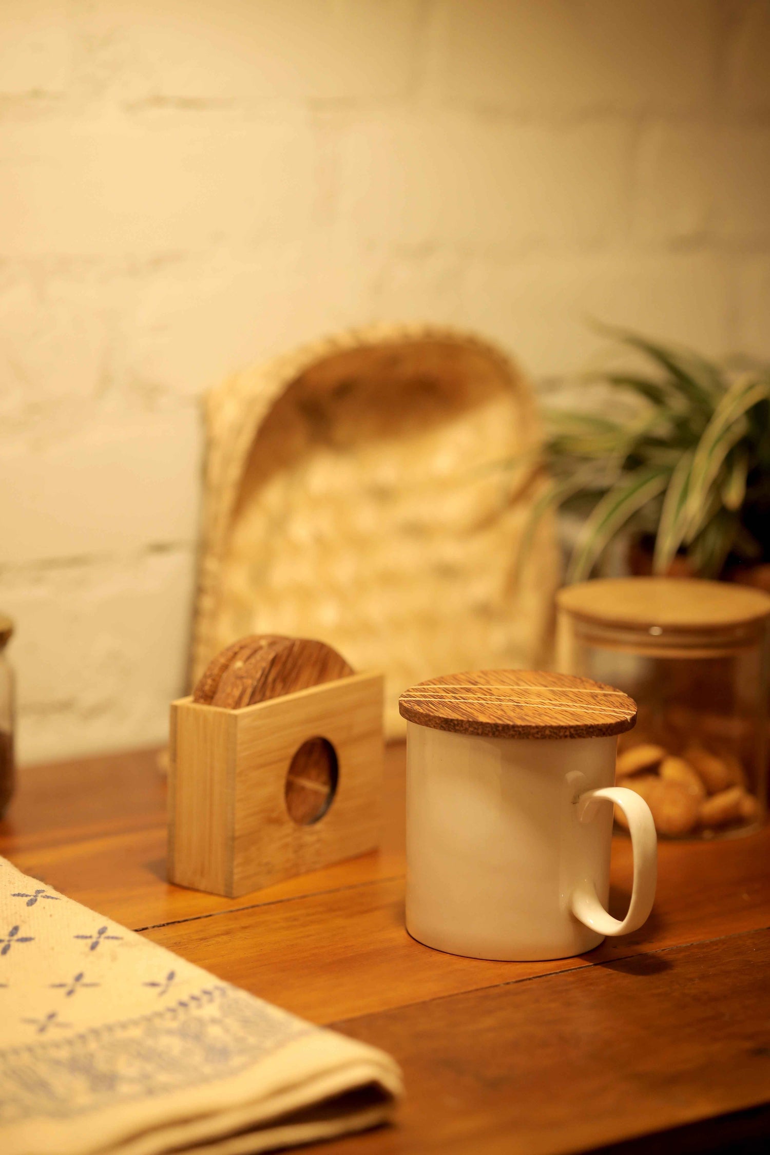 Palm Bamboo Coasters