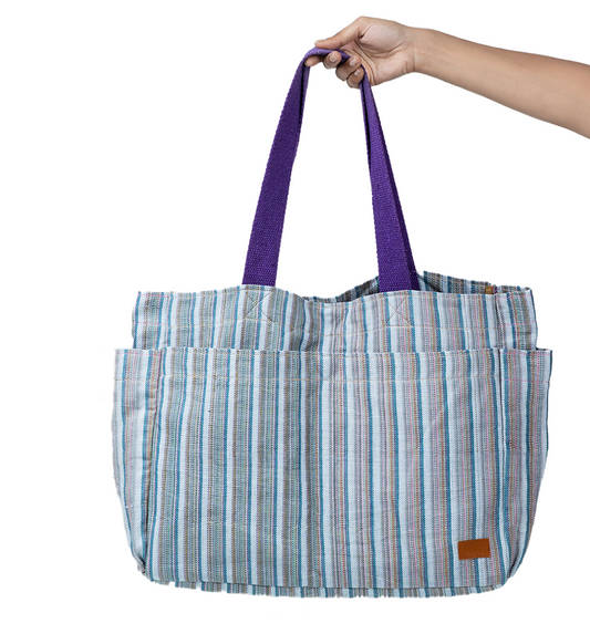 Purple Tote Bag