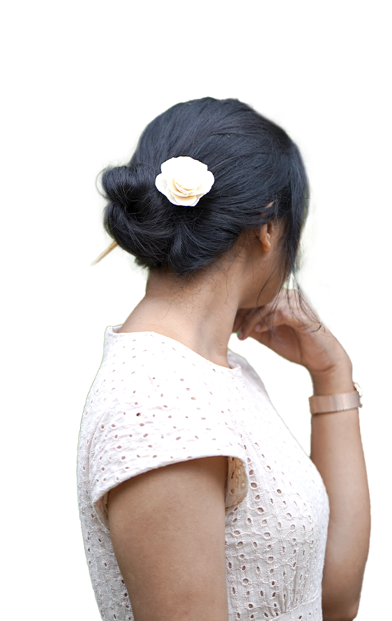 Rose bun stick