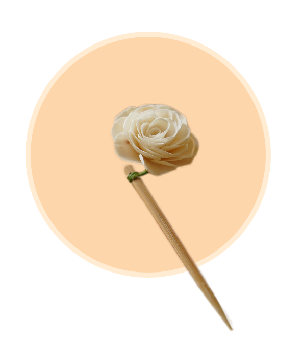 Rose bun stick
