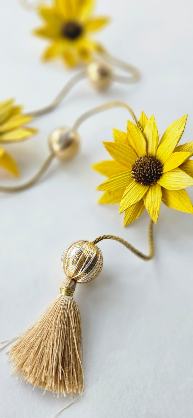 Diwali Floral Sunflower Hanging - set of 2
