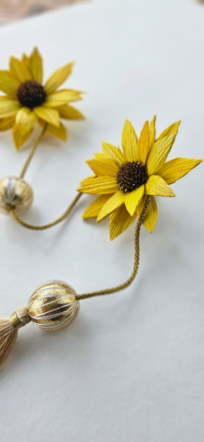 Diwali Floral Sunflower Hanging - set of 2
