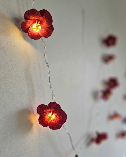 Hibiscus Poov String light