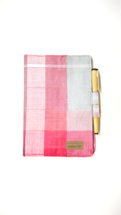 Sunshine Reusable Lungi Journal with Bamboo Pen