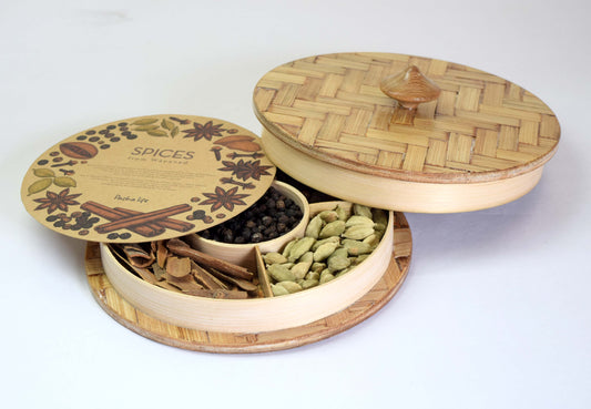 Bamboo Spice Box from Wayanad